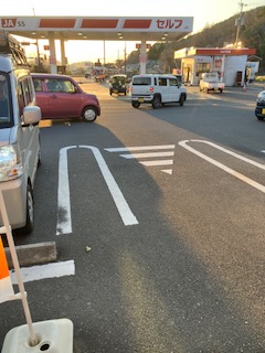 ガソリンがない？💦